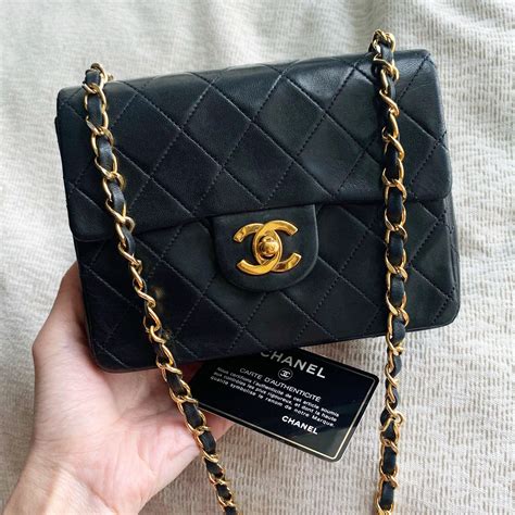 authentic Chanel mini handbag